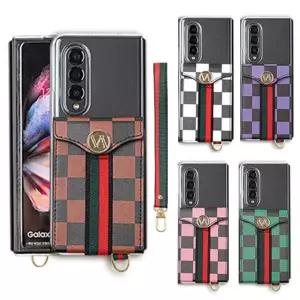 Z폴드4 vava체크 카드지갑 케이스