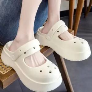 여름용 비치신발 슬리퍼 235-240mm 샌들 통굽 유니크 아쿠아샌들 여름샌들 아쿠아슈즈조코존