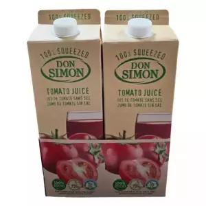 돈시몬 토마토 주스 2L X 2개 대용량 생토마토 착즙주스 토마토 100% 트레이더스