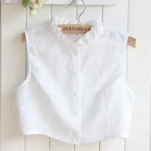 차이나 프릴카라 페이크 이너카라 카라 프릴 넥케이프 넥케이프 이너카라 레이어드카라