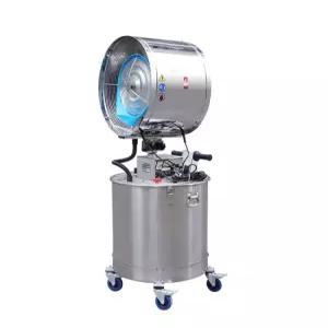 산업용 원심가습기 공장 먼지제거 사육장 가축 분진 벽걸이형 축사 양계장 창고 분무기