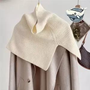 따뜻한 겨울 니트 숄 넥워머 여성 방한 아이템 목보호폴라 목방한 넥토시 넥워모