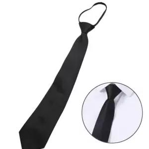 넥타이 지퍼넥타이 - 검정 교복넥타이 캐주얼타이 해리포터넥타이 멋진넥타이