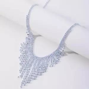 크리스탈 초커 크리스탈초커 파티 행사 연말 초크 초크 큐빅 파티 드레스 화려한