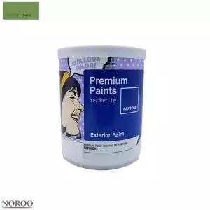 팬톤 외부용 무광 수성 페인트 1L 녹색17-0235 수성도료 도장재