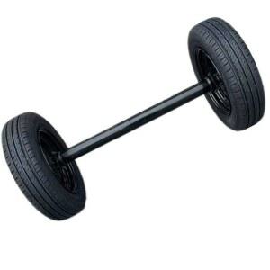 트레일러 바퀴 캠핑카 지지대 리어 하부 액슬 카라반