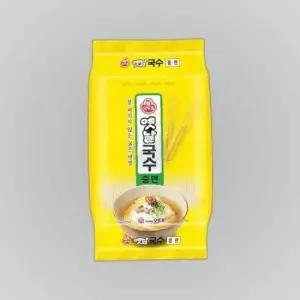 오뚜기 옛날국수 중면 3kg 굵은면 식당 식자재 잔치국수 대용량 멸치국수 업소용 식재료 콩국수면 비빔국수