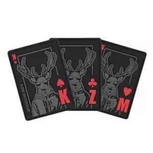 카즈미 와펜 캠핑 가방 찍찍이 와펜 패치 사각 3p 와펜 패치 와펜패치 캠핑가방패치