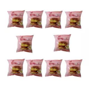 한맥 냉동 매점 햄버거 독서실 빵 불벅 맛있는빵 10개 Bni9+5Wma