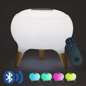 우든핏 리모컨 7색변환 블루투스 스피커 무드등_23300342