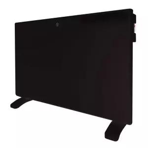 블랙 후면 컨벡션 히터 1kW WHNC-100B 대형 업소 업소용 휴게소 사무실 화장실 난방기