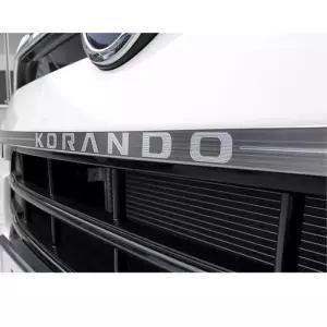 가니쉬 자동차 프론트 스티커 튜닝 메탈 뷰티풀코란도