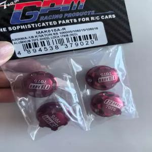 GPM 7075 합금 휠 너트 캡 ARRMA Kraton Outcast Typhon /7 FITEAM MoJE RC용 7mm