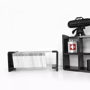 더크린 DIY 미니 CD꽂이 협탁 정리대 거실장 장식장