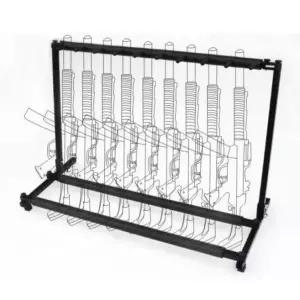 서바이벌 보관대 총기 비비탄총 스틸 디스플레이 전동건 사격장 거치