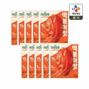 (냉동) 더건강한 소스 닭가슴살 떡볶이맛 100g x10개