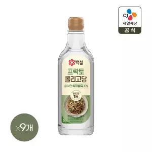 백설 프락토 올리고당 1.2kg x9개