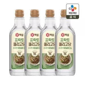 백설 프락토 올리고당 1.2kg x4개