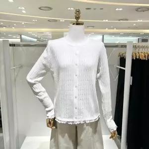 [밸리걸]미니 레이스 펀칭 가디건 618880