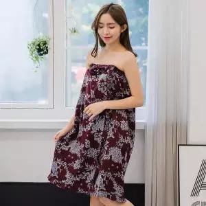 [지니골프]나뭇잎나염 실크 골프가운