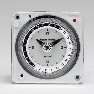 간판타이머 5단자 타임스위치 산업용 매입형