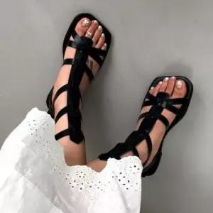 인기상품 스트랩 구조가 안정적인 글래디에이터 샌들 데일리 착화용 6SS [WFM0H8Y_260420]