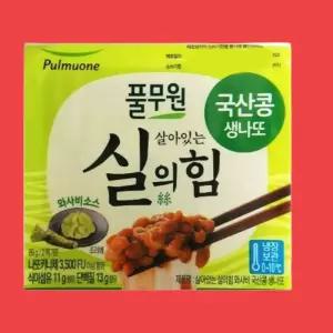 풀무원 생낫또 와사비소스 49.5g 24개