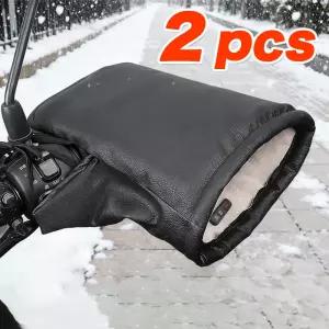 오토바이 핸들바 방한 장갑 방풍 겨울 방수 핸드머프 자전거 커버 워머 모터바이크