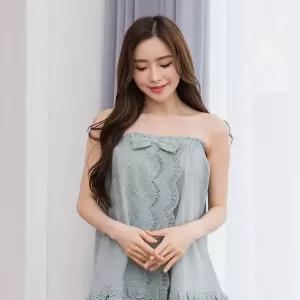 [지니골프]골프샤워가운 제니 골프가운 순면 국내생산 고급가운