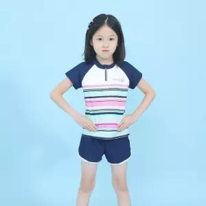 [제테스]여아동 반팔 래쉬가드 세트 G_2i610