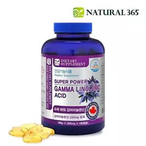 [내츄럴삼육오]내츄럴365 캐나다 슈퍼파워 감마리놀렌산 보라지유 (1병-6개월분)
