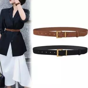 여성용 버클 벨트 허리띠 청바지 원피스 자켓 정장벨트