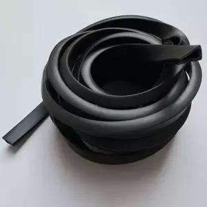 U형 고무 마감 몰딩 도어엣지가드 문콕방지 모서리보호대 100m/10mmx16mm블랙