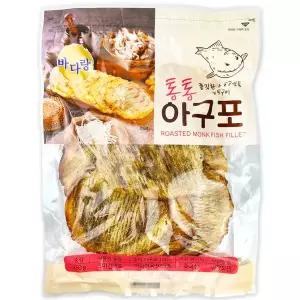 코스트코 바다랑 통통 순살 철판구이 아구포 350g 간편 마른안주