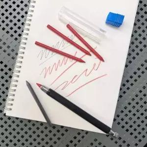 깍지 않는 샤프형 빨간펜 무한색연필 리필심