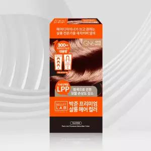 박준뷰티랩 헤어 살롱 셀프 염색 새치커버 컬러 염색약 대용량 패키지 300ml 2개