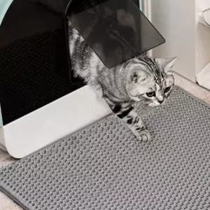 사막화 고양이 모래 매트 발판 고양이 화장실 매트 반려동물 배변