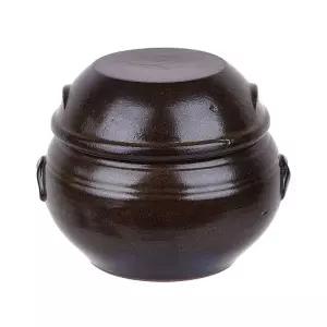 옹기 미니 항아리 전통 반찬 용기 2호 도자기 그릇 양념통