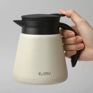 원터치 보온 보냉 테이블팟 스테인리스 미니 주전자 600ml