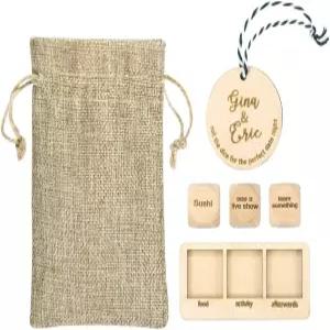 BYFDIY 맞춤 데이트 밤 주사위 커플 음식 결정 발렌타인데이 결혼 선물 여자친구 남자친구 어른 로맨틱