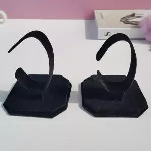 시계 진열대 2개 벨벳 보관함 손목 시계 거치대 탁상용 개인용 악세사리 액세서리 탁자 단독 팔찌