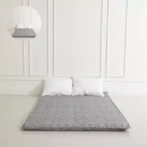 이불 더크린 바닥요매트 그레이 퀸2인용(요커버/요솜)