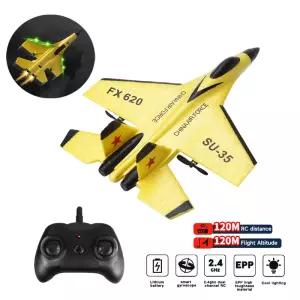 RC 폼 항공기 SU35 비행기 24G 무선 조종 글라이더 원격 전투기 소년