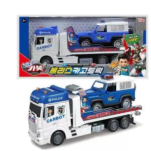 헬로카봇 폴리스 카고트럭 경찰 자동차 장난감 키즈 완구