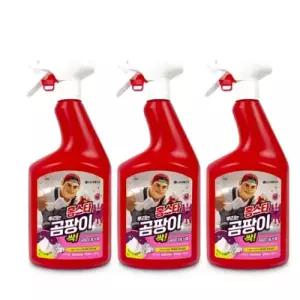 홈스타 맥스프레쉬 뿌리는 곰팡이 제거제 세정제 락스 900ml 3개