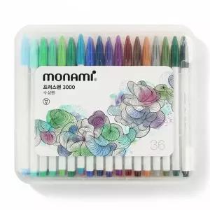 세트 모나미 3000 프러스펜 36색 수성펜
