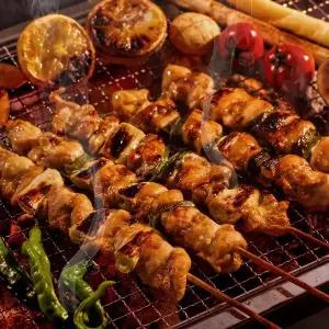 [신세계라이브쇼핑][산해직송] 닭꼬치 모음전 양꼬치 x 10개 캠핑 바베큐 구이