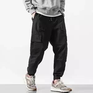 남성 허리밴딩 조거팬츠 슬림핏 주니어 일자 배기 스키니팬츠 면 캐주얼팬츠 면바지 밴딩팬츠