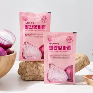 [미식한가] 굿즙 빨간 자색양파즙 100ml x 60포