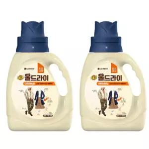 테크 중성 세탁 세제 울드라이 이염 방지 1.5L X2개 BNS